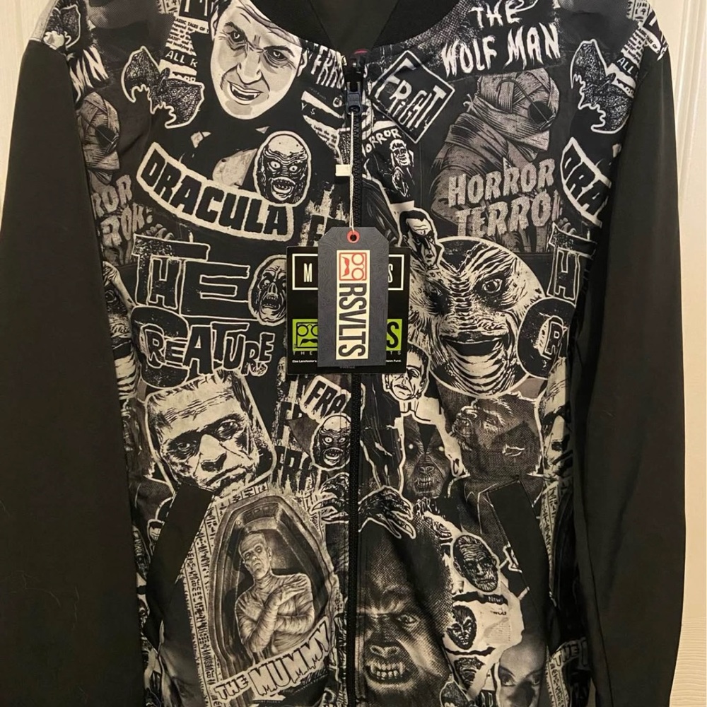 RSVLTS Universal Monsters “Monster Mashup” Reversible Jacket